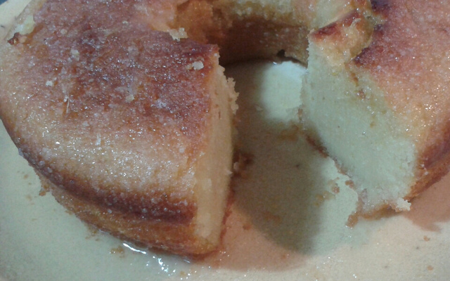 Bolo lima-limão de liquidificador