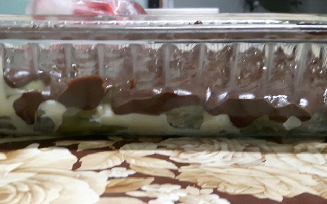 Doce de uva com chocolate