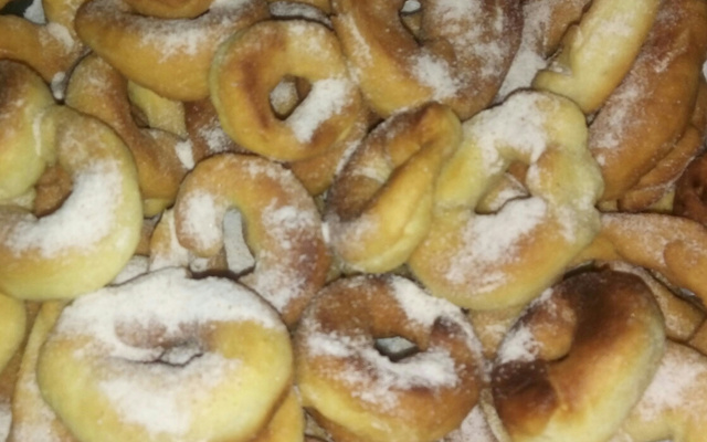 Rosquinha frita super fácil para o café