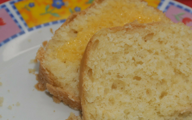 Pão de forma de liquidificador