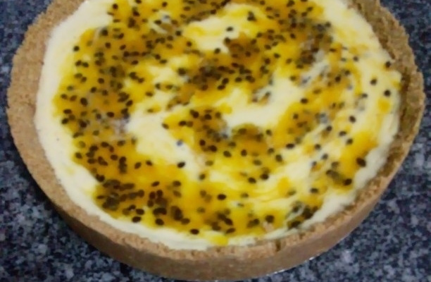 Torta de maracujá