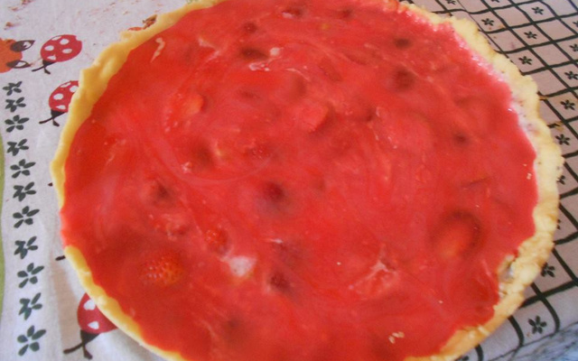 Torta de morango diet