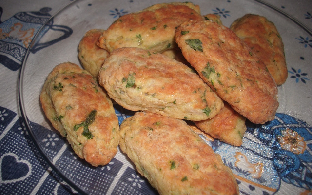 Assadinho nutritivo de inhame e aveia