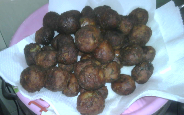 Bolinhos de berinjela