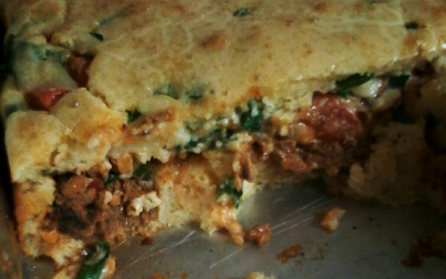 Torta salgada de sardinha