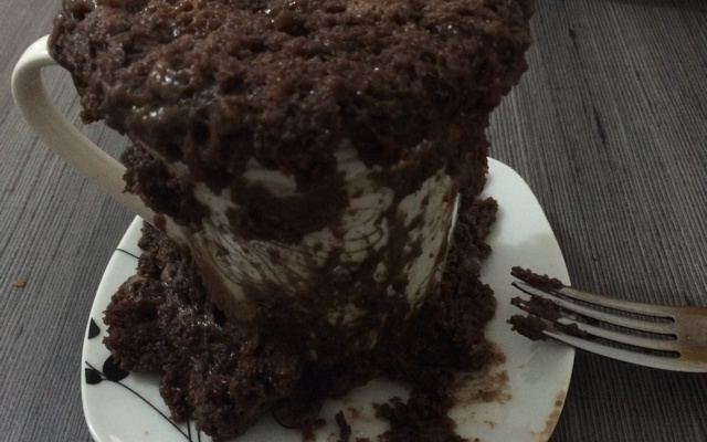 Bolo de caneca sem leite