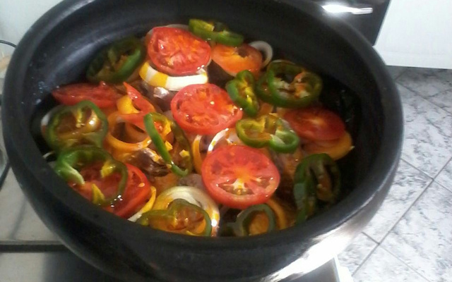 Moqueca baiana de peixe e frutos do mar