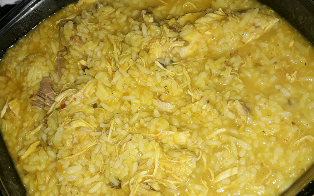 Canja de galinha light - super fácil