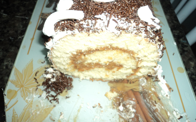 Rocambole delicioso da Tia Kelly