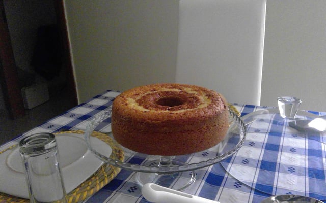 Bolo de laranja simples
