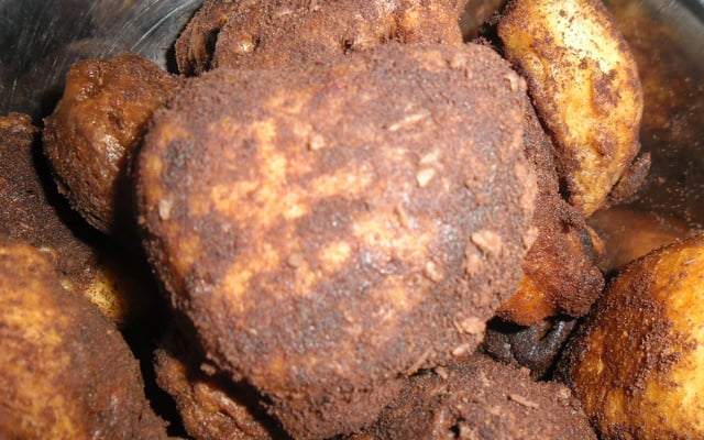 Bolinho de chuva prestígio da Bel