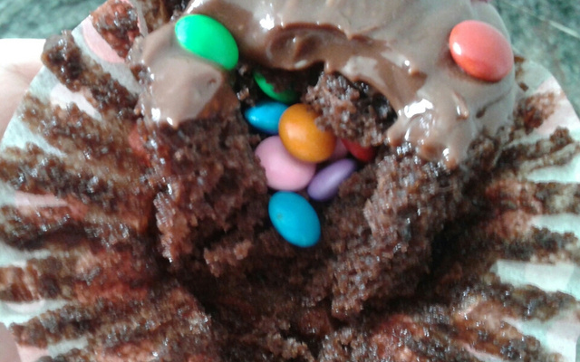 Cupcake de chocolate