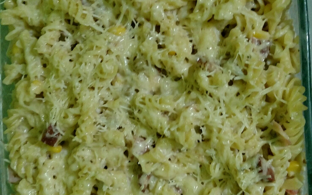 Macarrão no forno