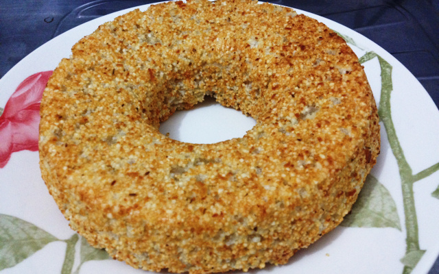 Bolo de tapioca granulada