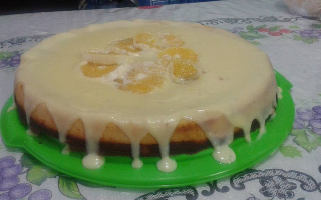 Bolo de laranja com ricota