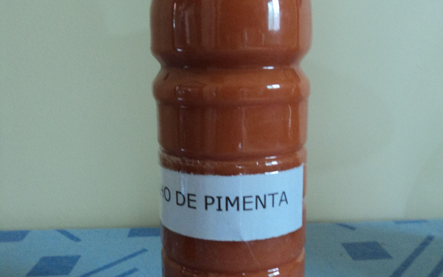 Molho de pimenta caseiro