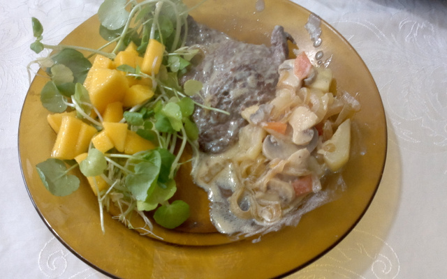 Bife Acebolado Agridoce