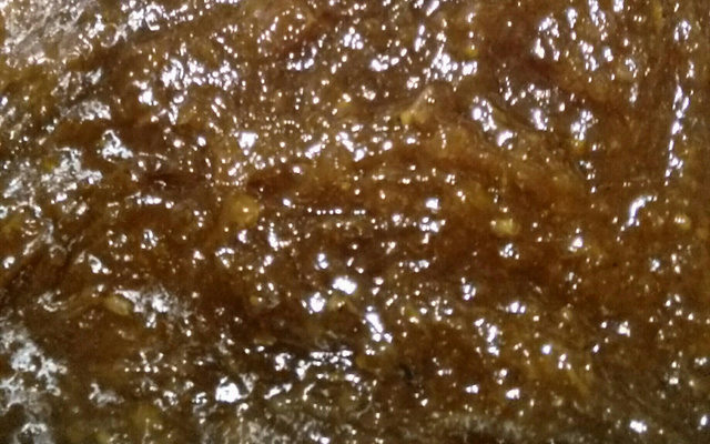 Doce de banana com gelatina