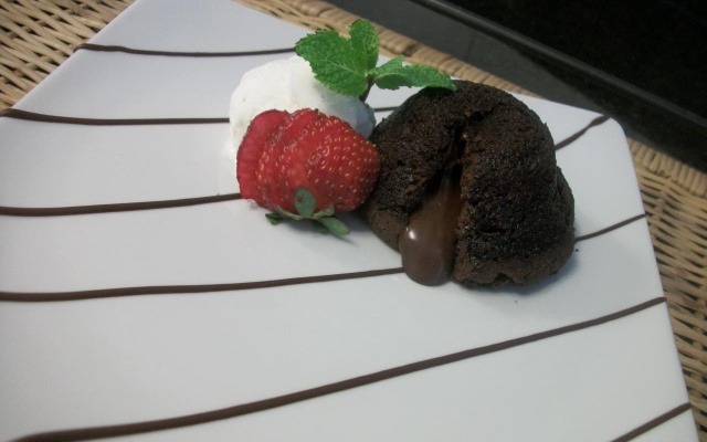 Petit gateau fácil e delicioso