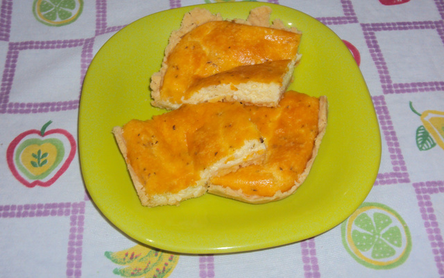 Torta de queijo de minas fresco