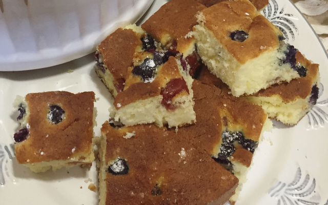 Bolo de nata rústico