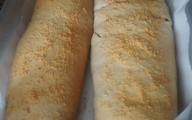 Pão de leite com salsicha