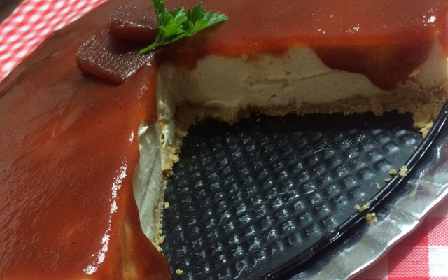Cheesecake romeu e julieta