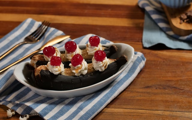 Banana Split na Airfryer