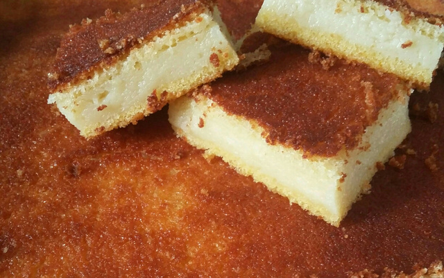 Bolo cremoso de fubá