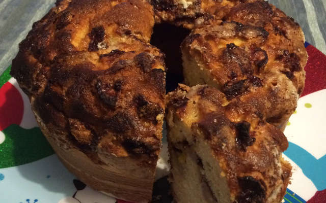 Cuca de banana da Lorena