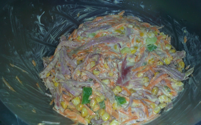 Salpicão de filezinho de pernil