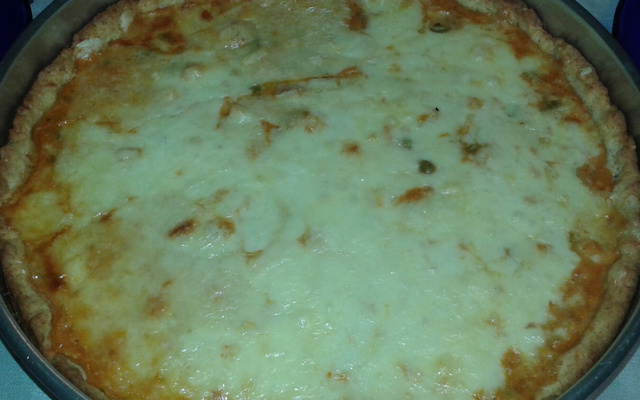 Torta de palmito da juçara