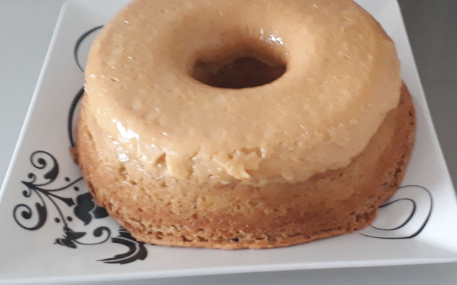 Bolo de churros invertido