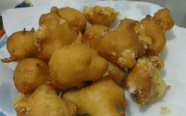 Bolinho de chuva de queijo