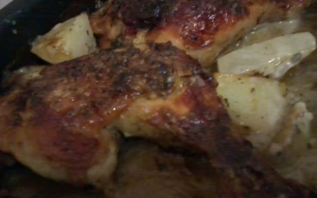 Frango assado na cerveja - chef Vitor Monteiro