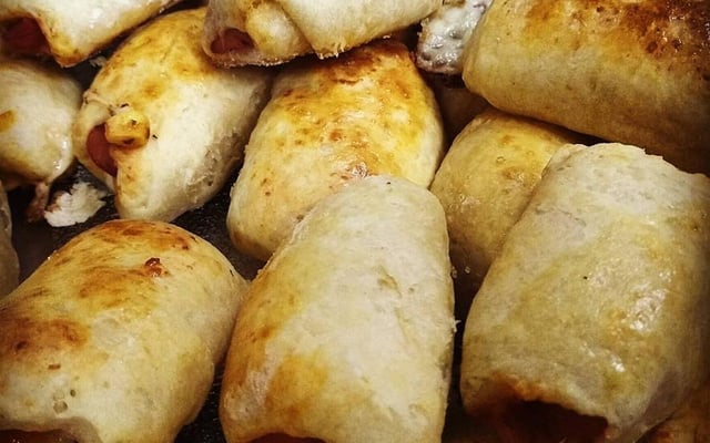 Cachorro quente assado