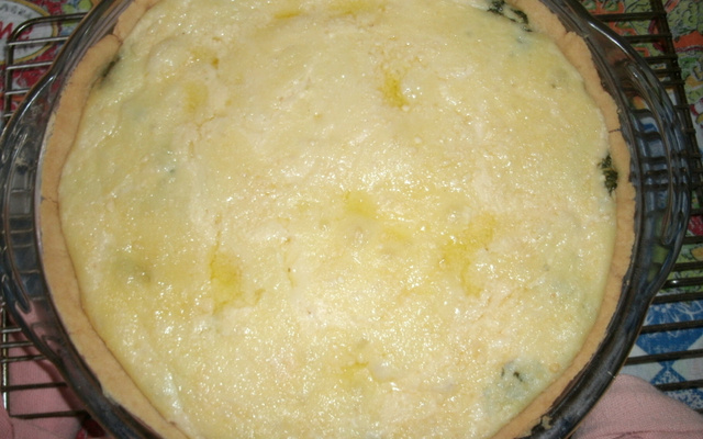 Torta de queijo minas