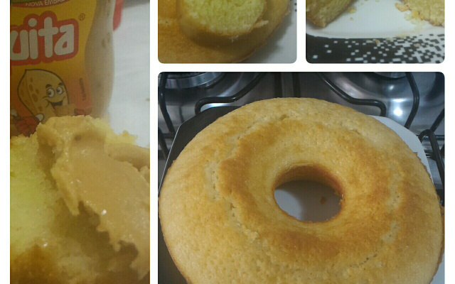 Bolo de leite de coco de liquidificador