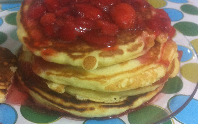 Panqueca americana doce