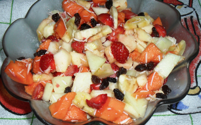Salada de frutas deliciosa