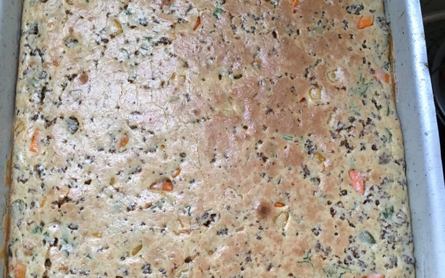 Torta de carne moída