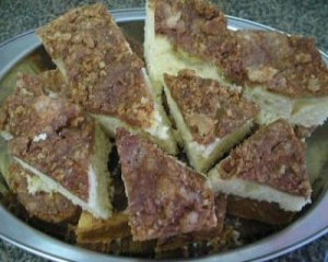 Bolo cuque de banana