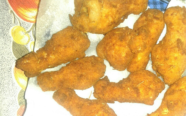 Frango à milanesa no forno