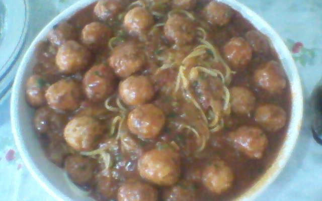 Almôndega sem carne