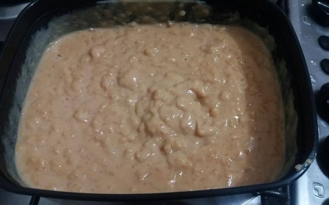 Arroz doce caramelizado e cremoso