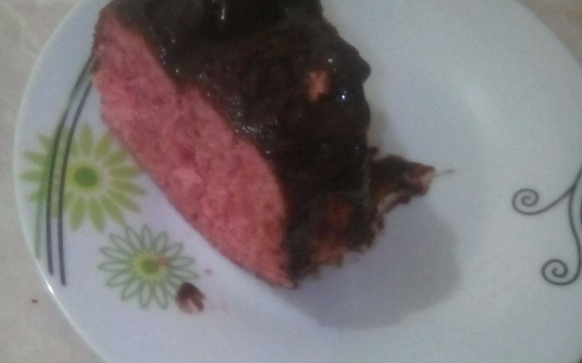 Bolo de morango fácil