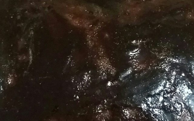 Bolo de cenoura com cobertura crocante de chocolate da Rosineide