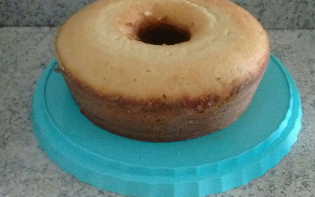 Bolo de laranja com amido