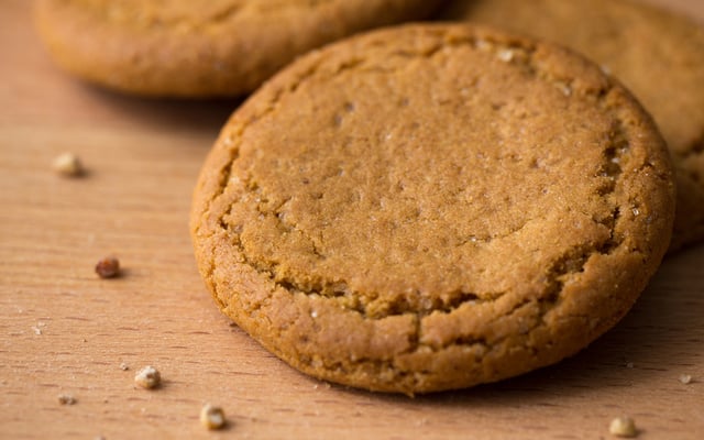 Bolachas de farinha de trigo com aveia