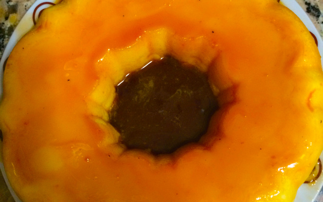 Pudim de micro-ondas da Tia Mi